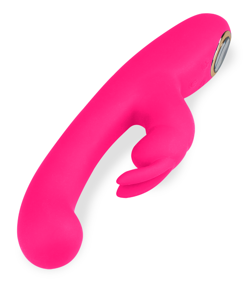 Vanilla rabbit vibrator with 9 modes and 9 speeds