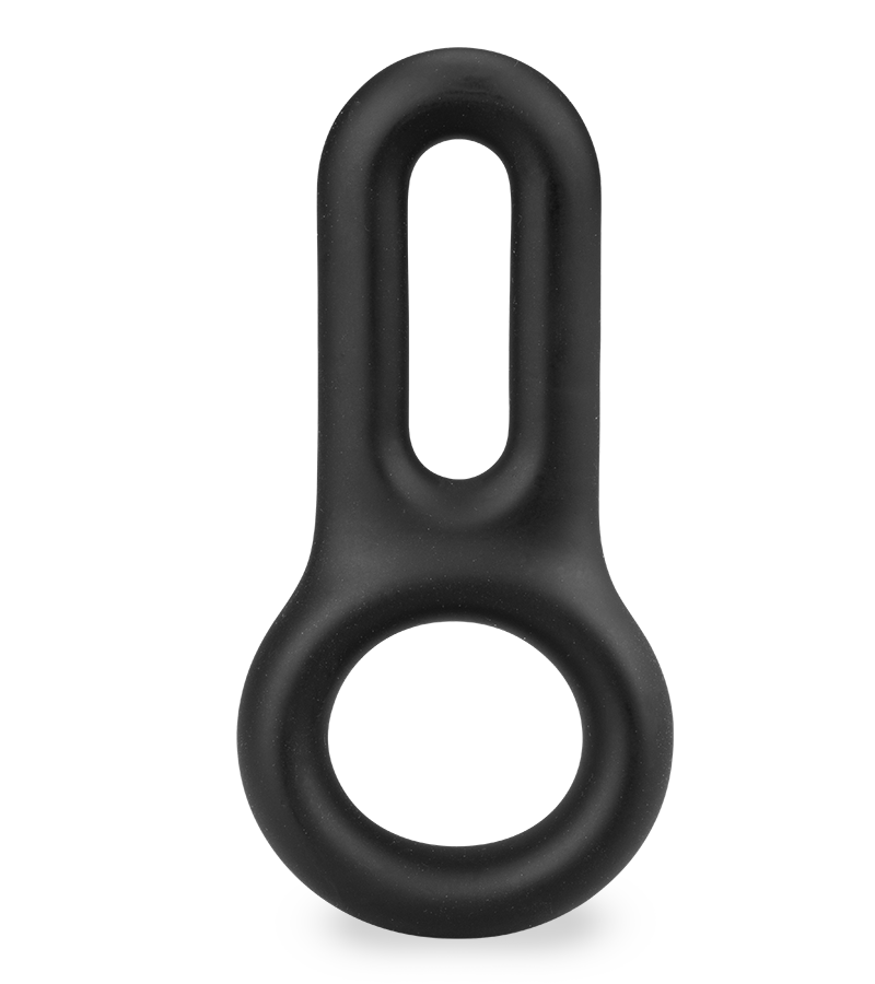 Vaster medical-grade silicone double cock ring