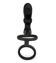 Load image into Gallery viewer, Vegas vibrating and throbbing prostate massager and double cock ring