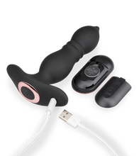 Load image into Gallery viewer, Verso remote-controlled vibrating and thrusting butt plug