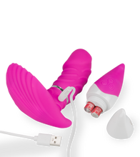 Load image into Gallery viewer, Vibrant air remote control clitoral stimulator