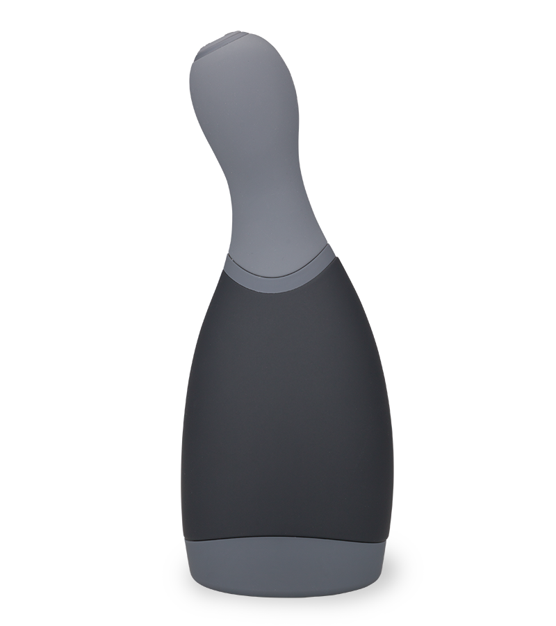 Vibrating air pressure sensor masturbator