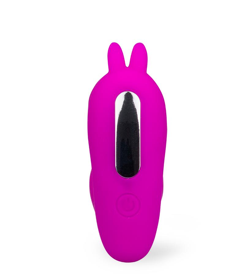 Vibrating and throbbing G-spot and clit stimulator 12 modes