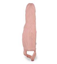 Load image into Gallery viewer, Vibrating big tip penis extension with clit stimulator