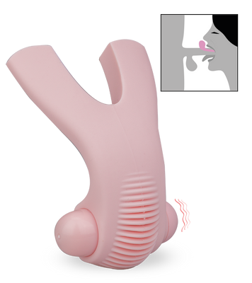 Vibrating blow job stimulator