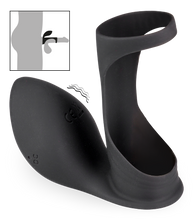 Load image into Gallery viewer, Vibrating clit-stimulating penis sleeve 7 modes