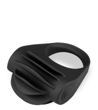 Load image into Gallery viewer, Vibrating cock ring with pleasure tongues