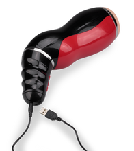 Load image into Gallery viewer, Vibrating deep throat blow job masturbator