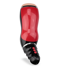 Load image into Gallery viewer, Vibrating deep throat blow job masturbator