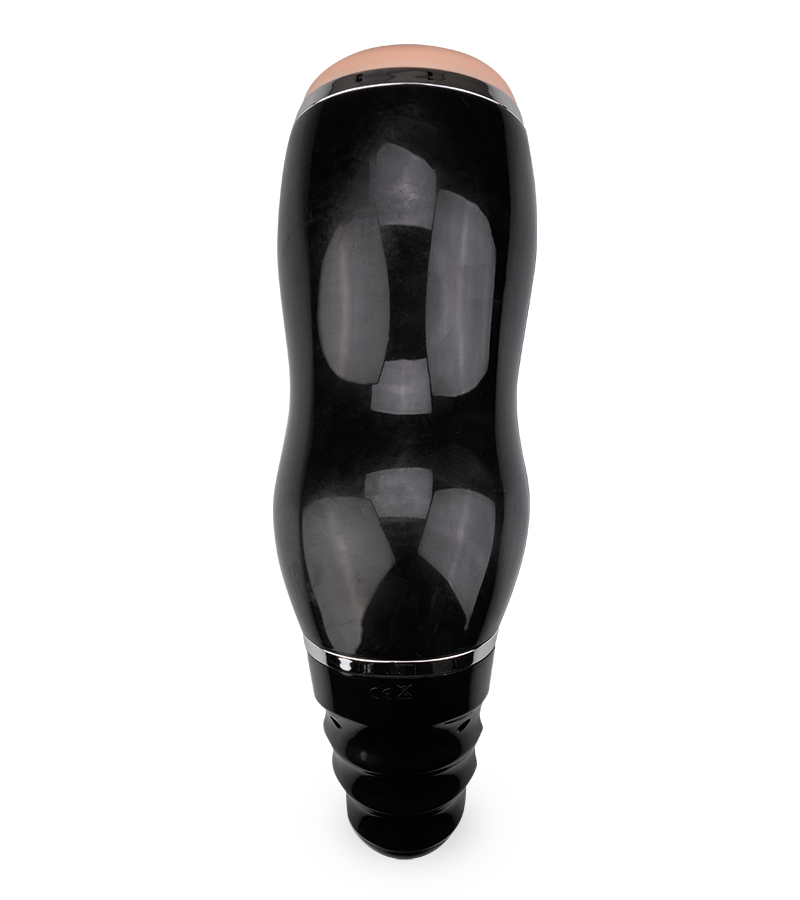 Vibrating deep throat blow job masturbator