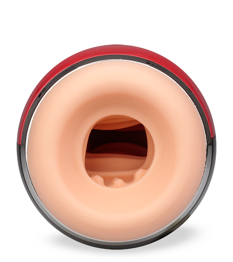 Vibrating deep throat blow job masturbator