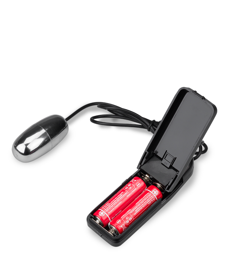 Vibrating double penetration pussy and ass stroker