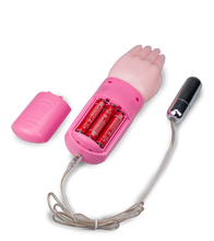 Load image into Gallery viewer, Vibrating hand vagina and clitoris stimulator