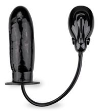 Load image into Gallery viewer, Vibrating inflatable dildo with automatic pump