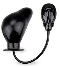 Load image into Gallery viewer, Vibrating inflatable dildo with automatic pump