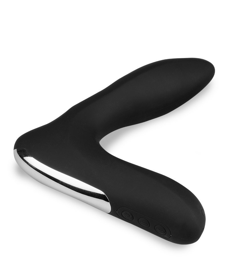 Vibrating inflatable prostate orgasm toy