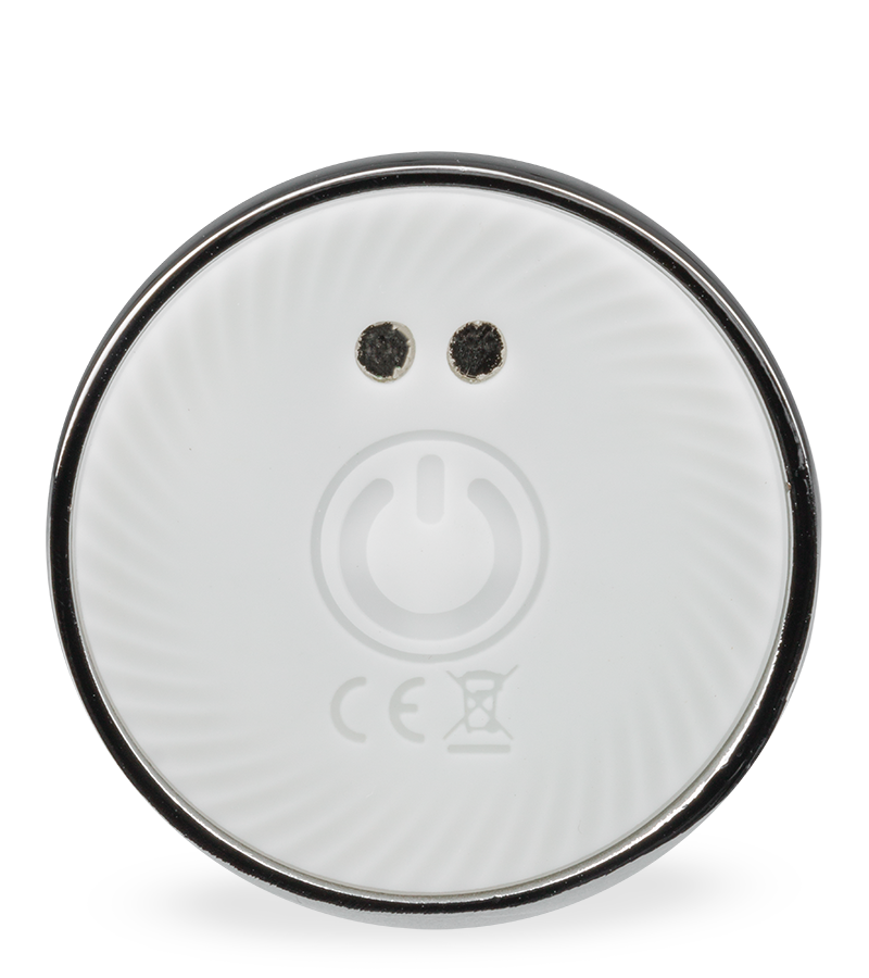 Vibrating light-up bejewelled anal plug