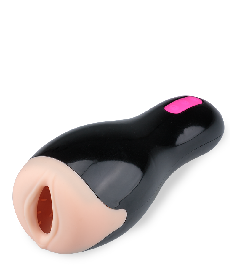 Vibrating masturbator with audio feature 12 modes