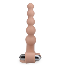 Load image into Gallery viewer, Vibrating penetrating cock ring with beads