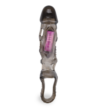 Load image into Gallery viewer, Vibrating penis cage sleeve