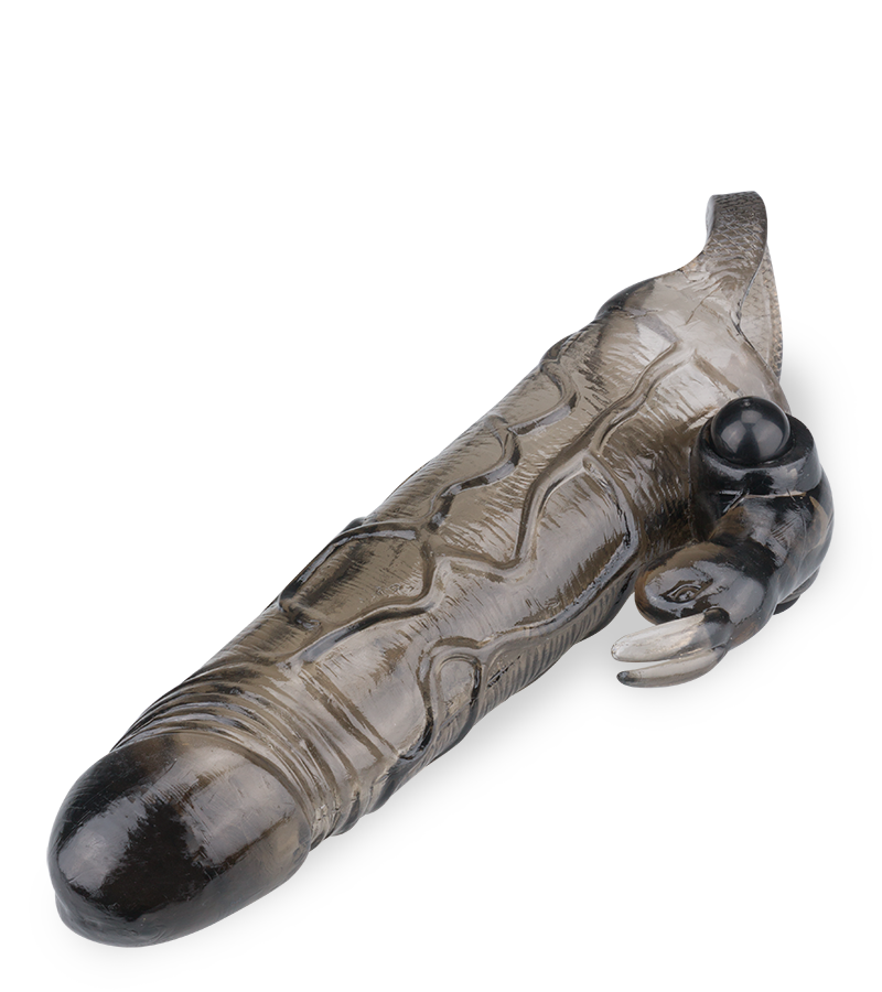 Vibrating penis extension