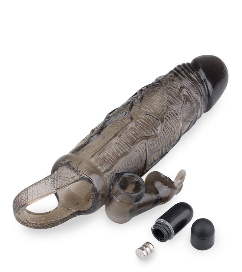 Vibrating penis extension