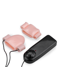 Load image into Gallery viewer, Vibrating penis head and shaft stimulator