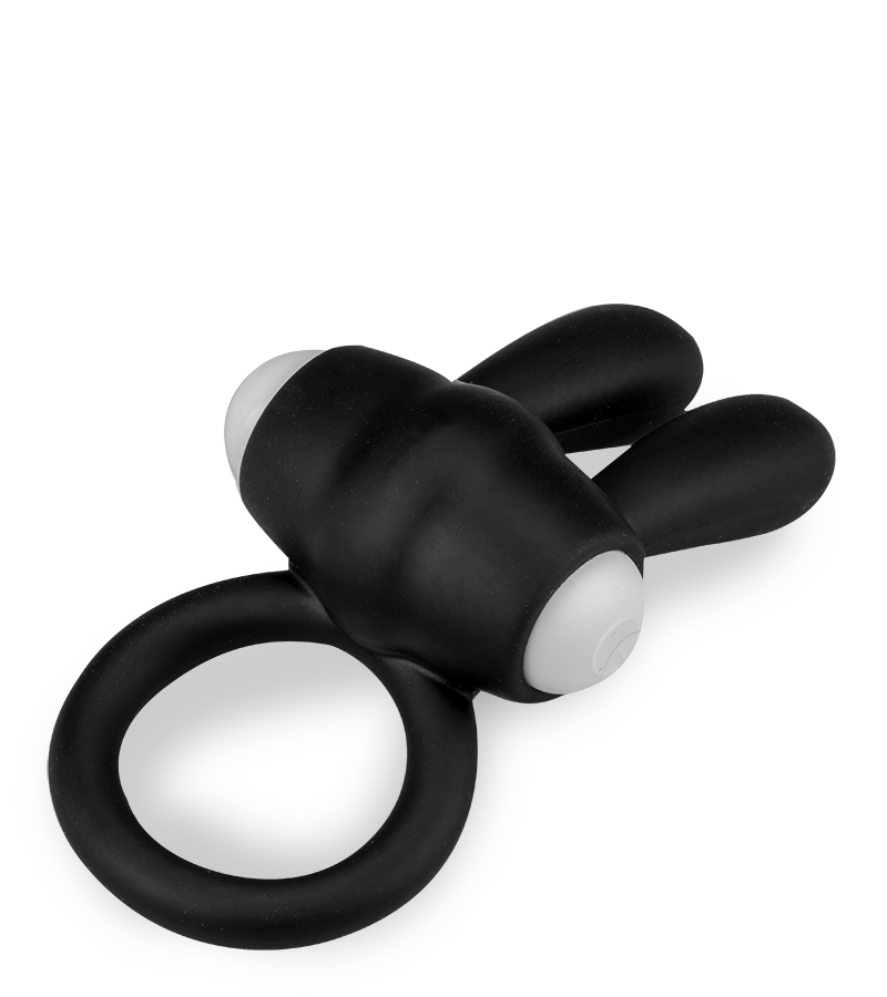 Vibrating rabbit cock ring