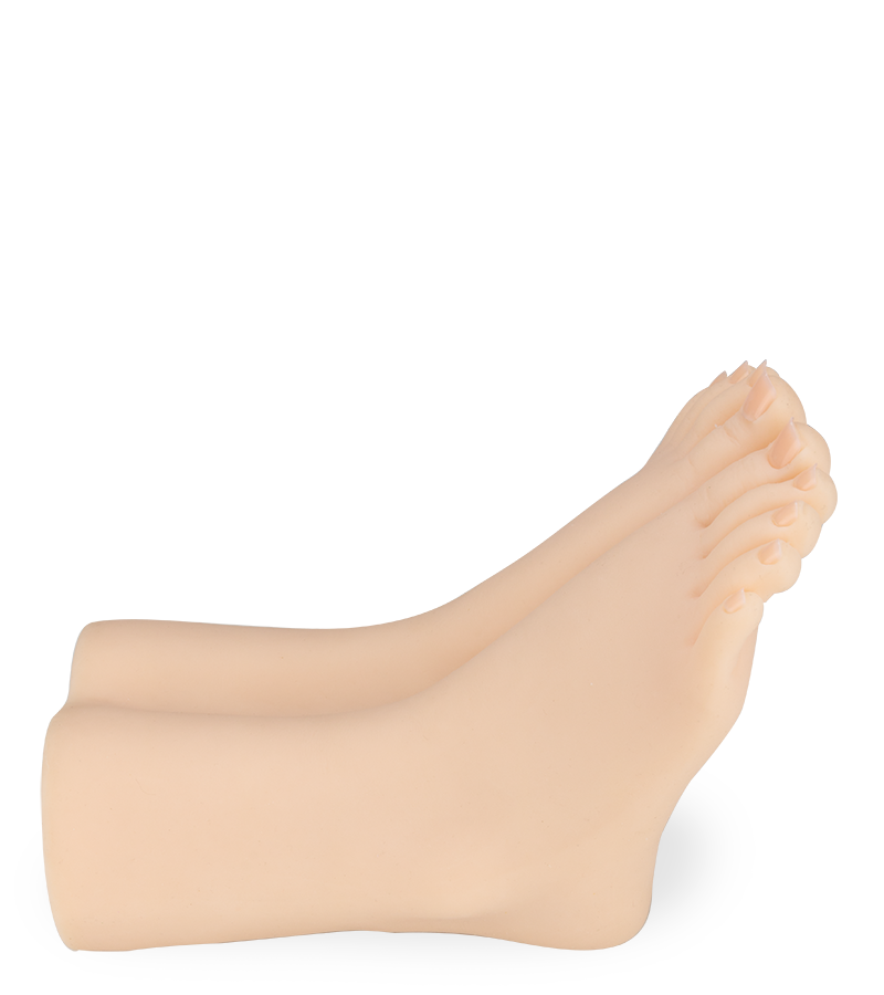 Vibrating realistic feet 4.00 lb