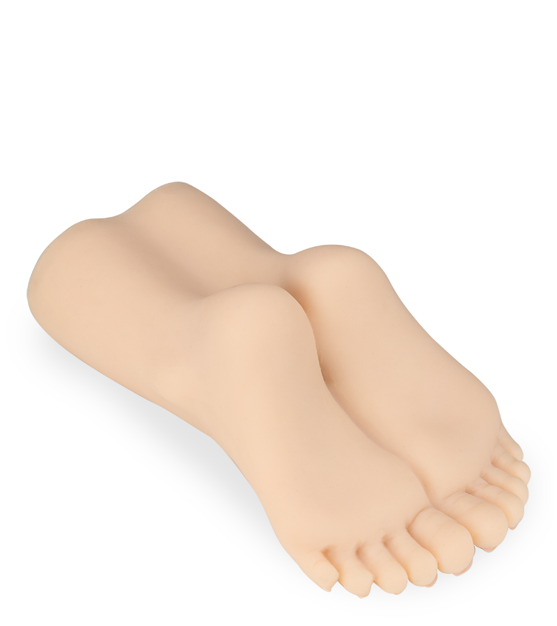 Vibrating realistic feet 4.00 lb
