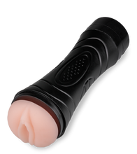 Load image into Gallery viewer, Vibrating realistic vagina masturbator