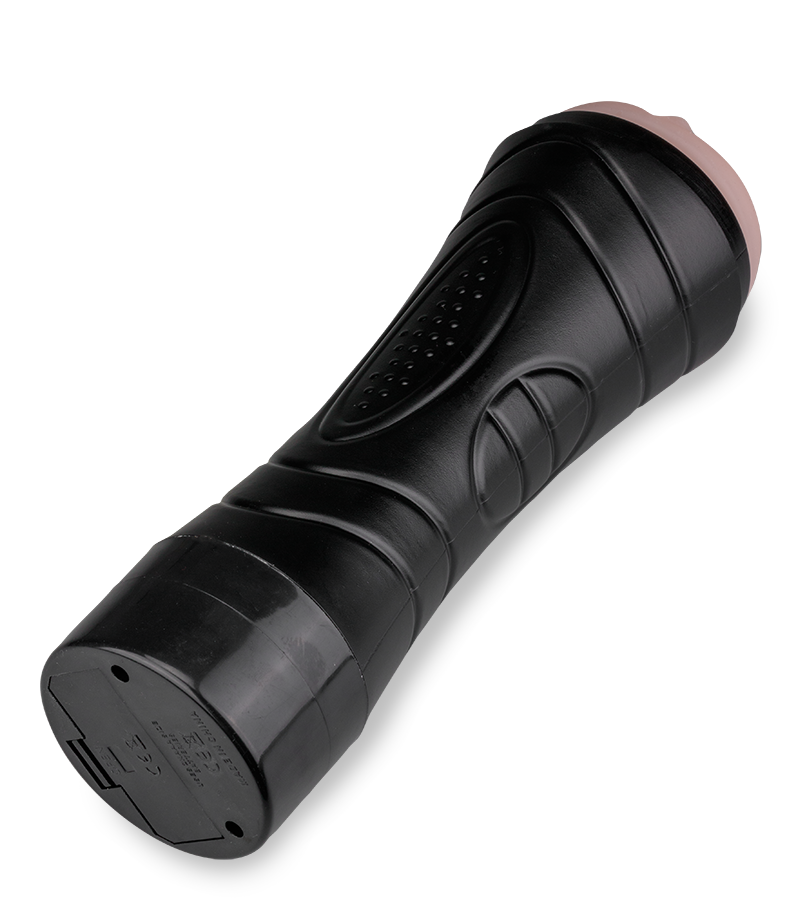 Vibrating realistic vagina masturbator