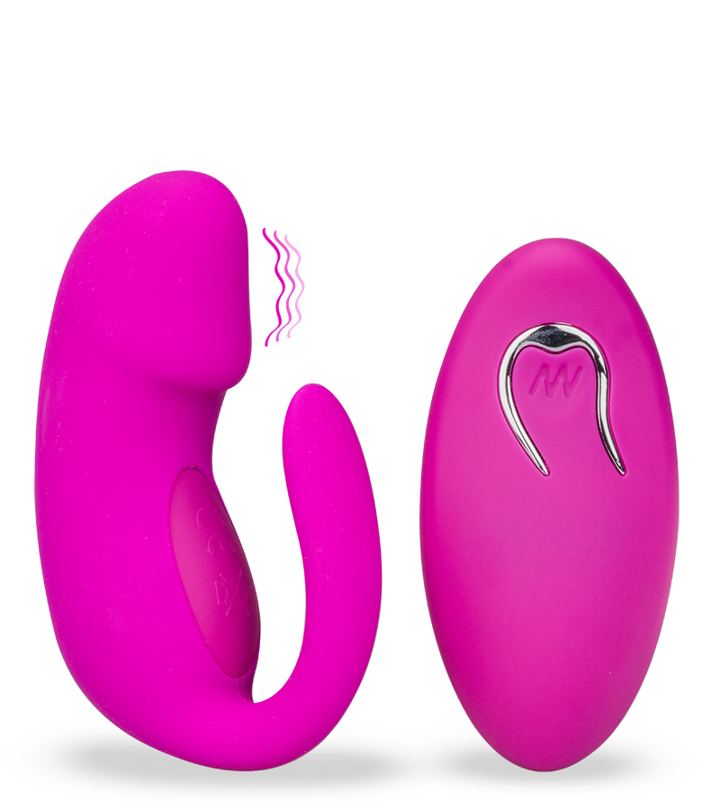 Vibrating remote control clitoris stimulator