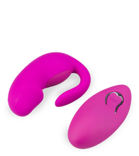 Load image into Gallery viewer, Vibrating remote control clitoris stimulator