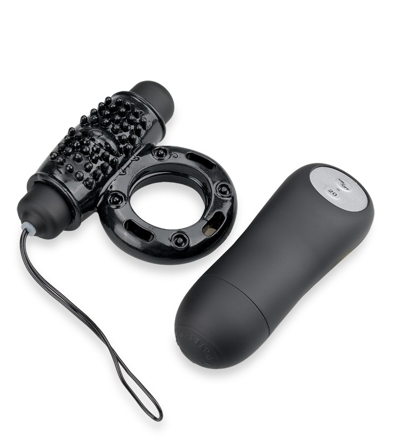 Vibrating remote control cock ring 20 speeds