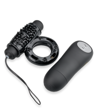 Load image into Gallery viewer, Vibrating remote control cock ring 20 speeds