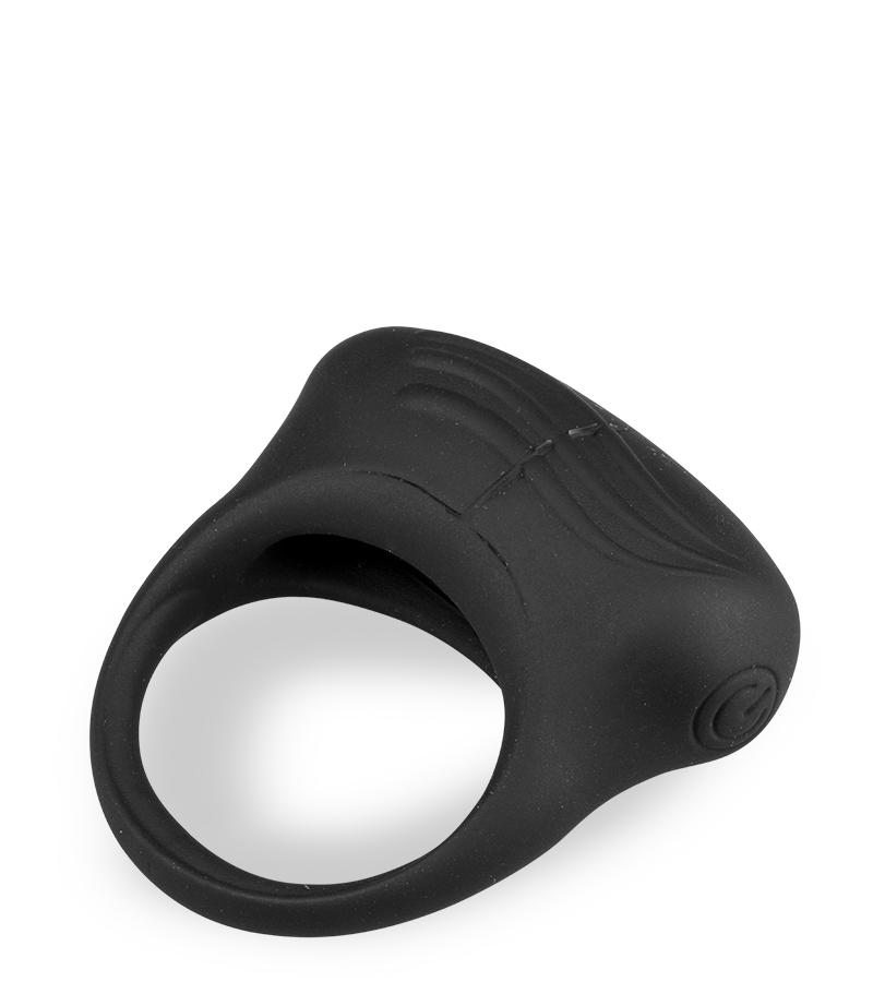 Vibrating ribbed wave cock ring