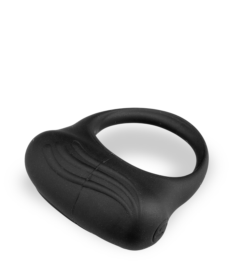 Vibrating ribbed wave cock ring