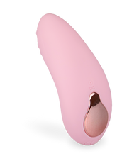 Load image into Gallery viewer, Vibrating textured tongue clit stimulator