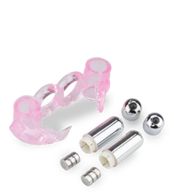 Load image into Gallery viewer, Vibrating tongue rabbit cock ring