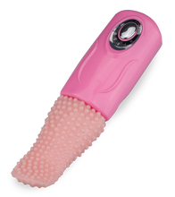 Load image into Gallery viewer, Vibrating tongue-shaped clit and vagina stimulator