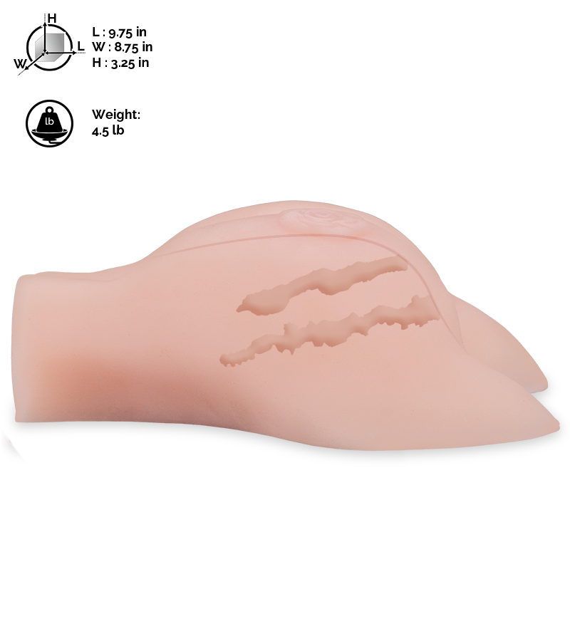 Vibrating vagina and ass