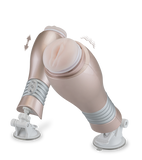 Vibrating vagina masturbator