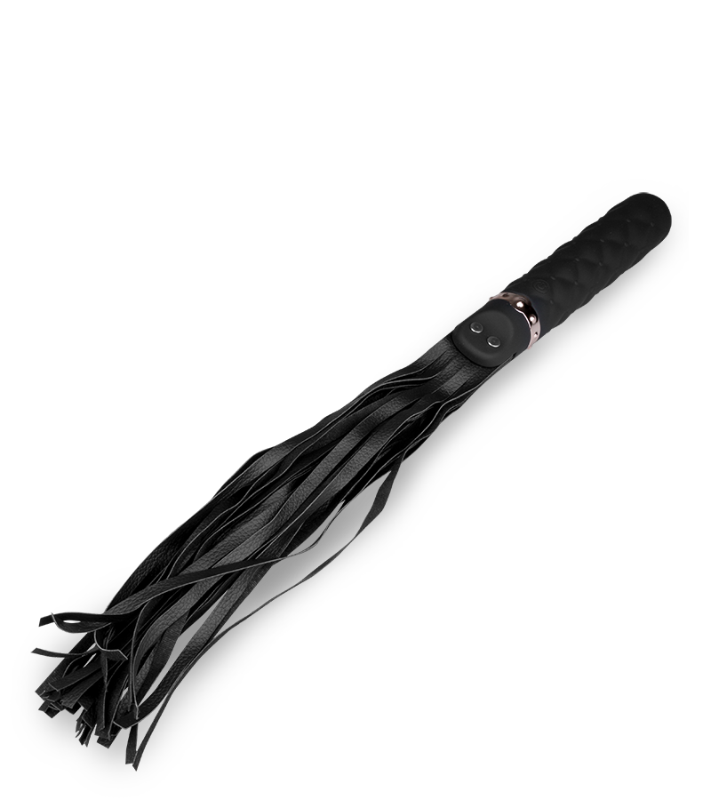 Vibrator with BDSM flogger
