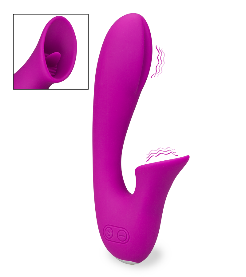 Vibrator with tongue 12 modes