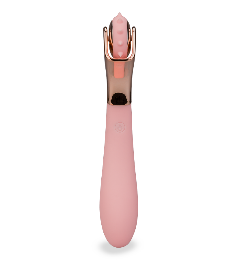 Vibrator with Wartenberg pinwheel