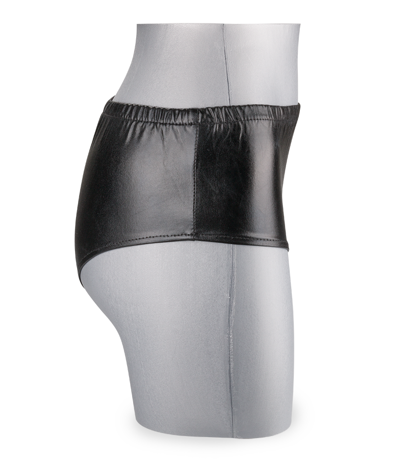 Vinyl butt plug knickers