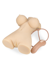 Load image into Gallery viewer, Virginia ass and vagina sex torso with suction and audio feature 8.00 lb