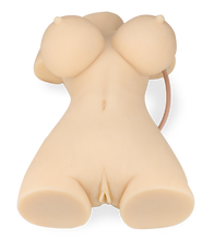 Load image into Gallery viewer, Virginia ass and vagina sex torso with suction and audio feature 8.00 lb