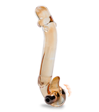 Virtuoso vibrating glass dildo